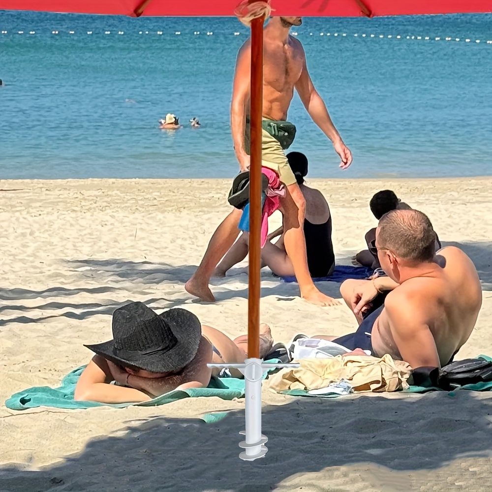 Outdoor Furniture Umbrella - 1 stks Strand Anker Plastic Met