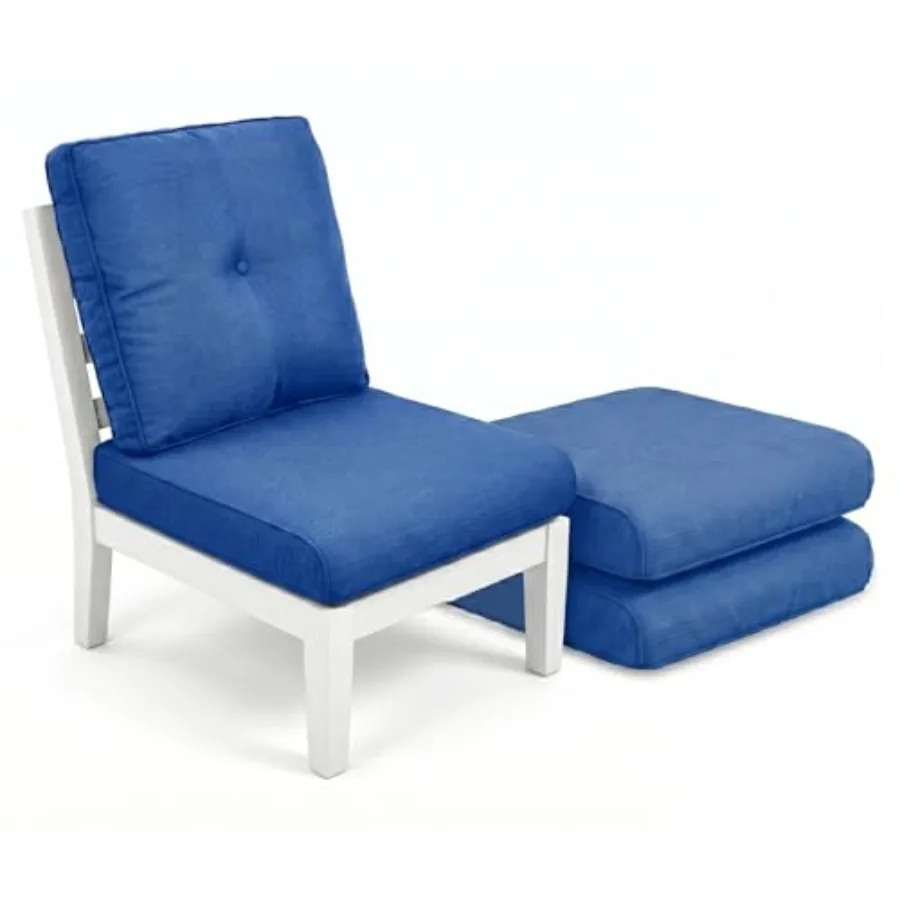 Outdoor Furniture Luxury - Kussenset voor buitenmeubelen, 3-delig: 22x24 inch,