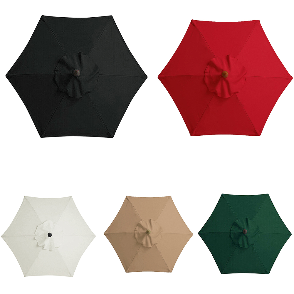 Outdoor Furniture Umbrella - 2m Buitentafelparasol Kap Tafelmarkt Tuinparasol Vervangende