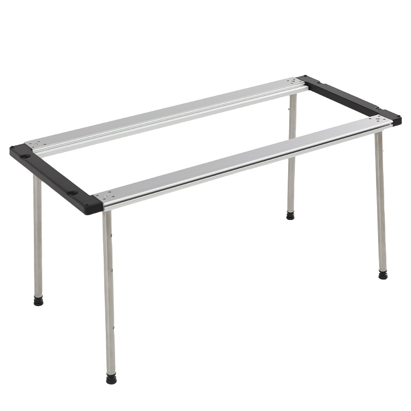 Outdoor Furniture Brands - Draagbare opvouwbare aluminium tafel met opbergbox,