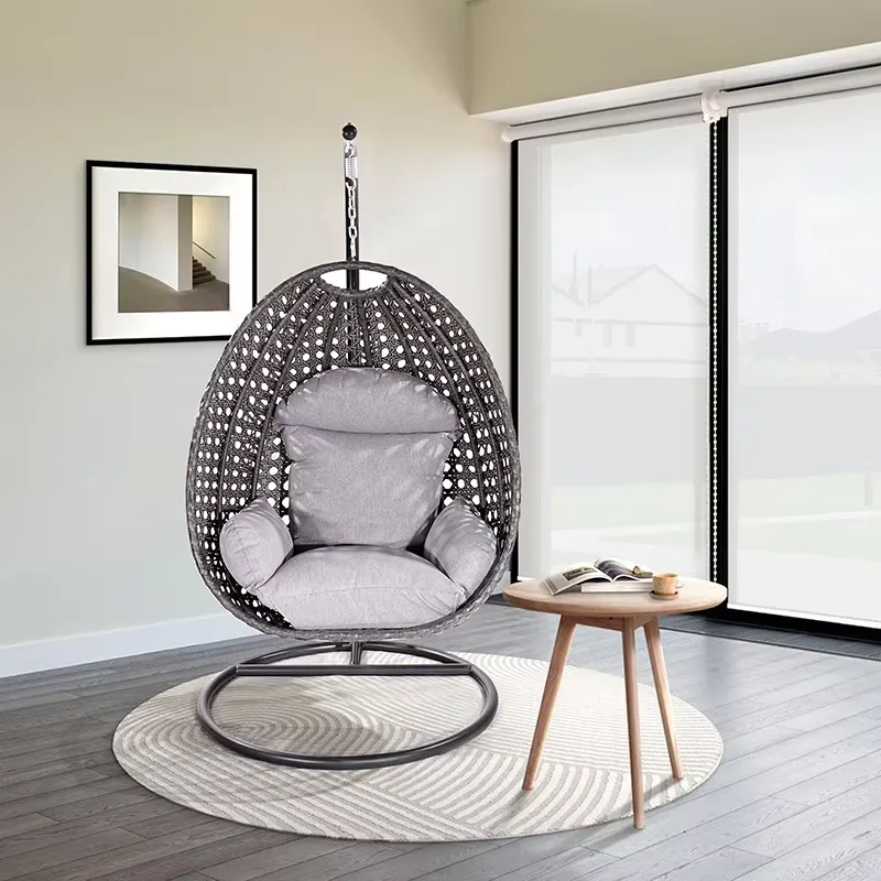 Outdoor Furniture Luxury - Luxe moderne hangstoel van wicker en
