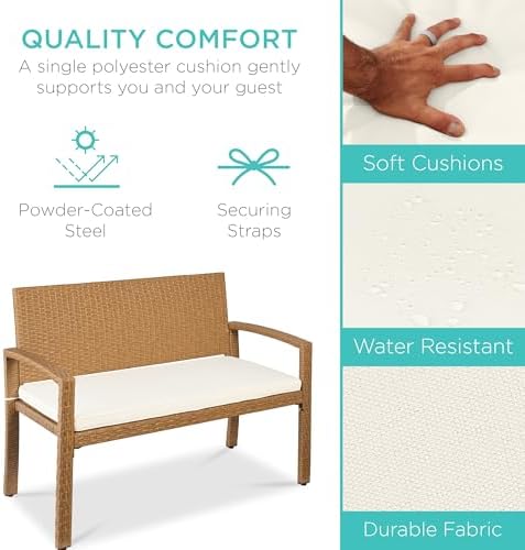 Buitenbank voor 2 personen, ri - Outdoor Furniture Cushion recensie en prijs