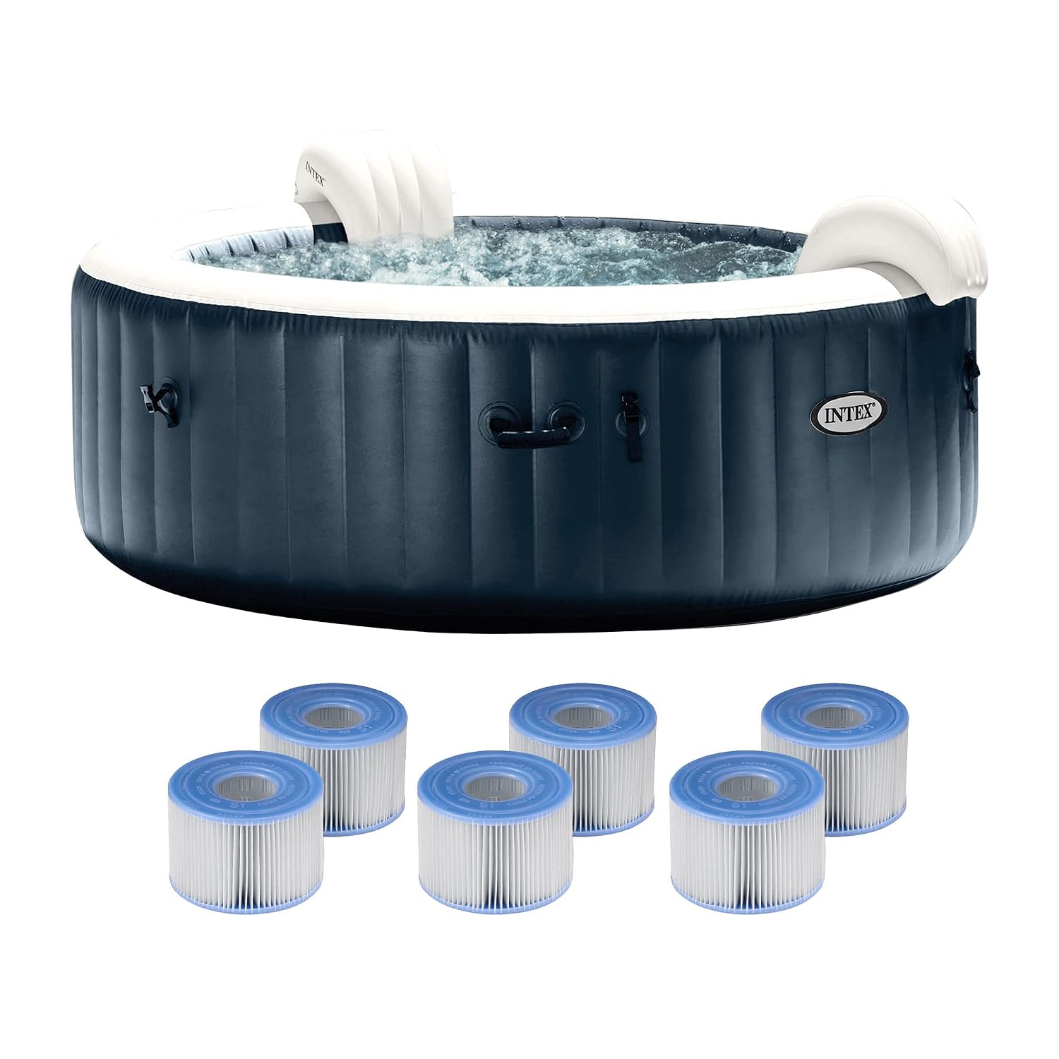 PureSpa Plus 6-persoons draagb - Inflatable Hot Tub recensie en prijs