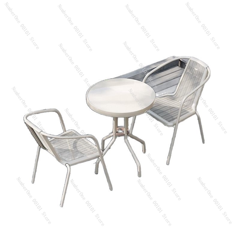 Opklapbare tuintafel en 2 stoe - Outdoor Furniture Balcony recensie en prijs