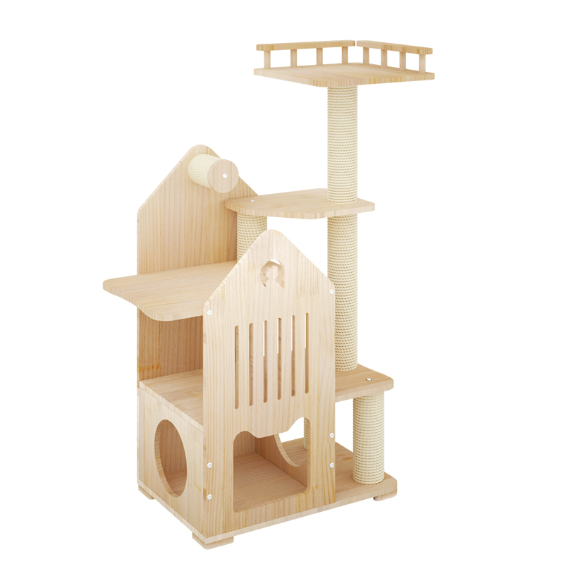 Moderne Luxe Houten Kattenboom - Outdoor Furniture Luxury recensie en prijs