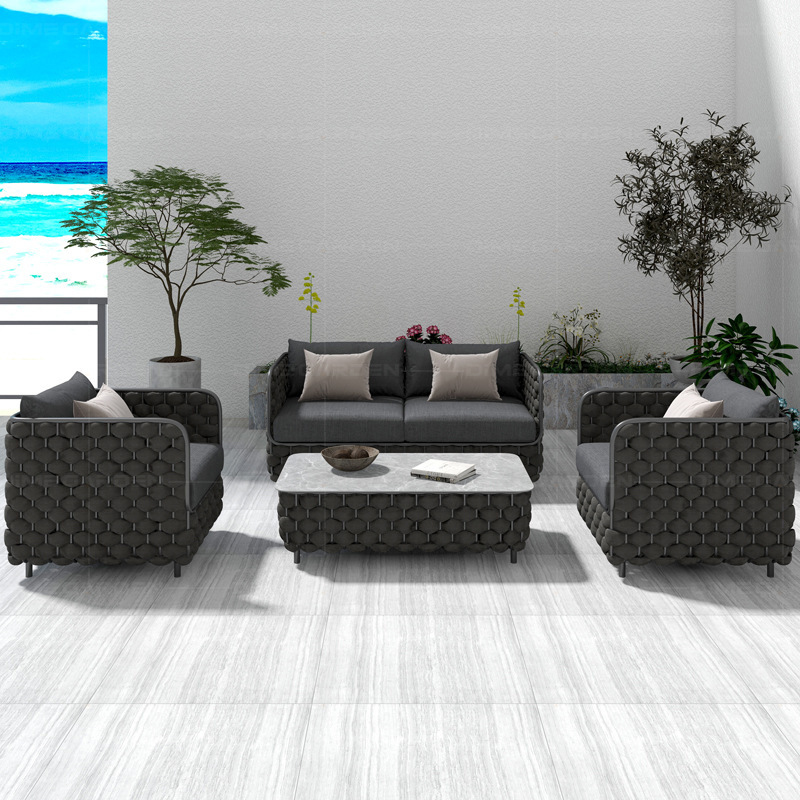 3-zits loungeset van rotan voo - Outdoor Furniture Luxury recensie en prijs