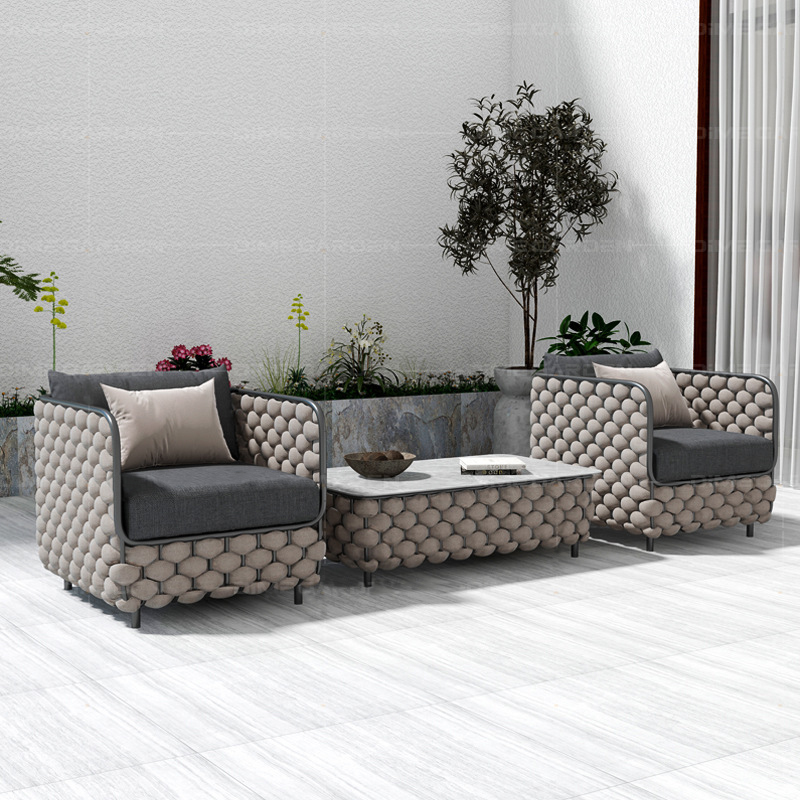 3-zits loungeset van rotan voo - Outdoor Furniture Luxury recensie en prijs