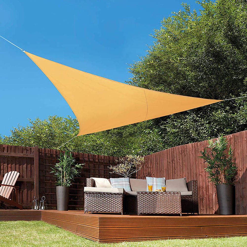 6x6x6 m Driehoek Zon Onderdak  - Sun Sail Shade recensie en prijs