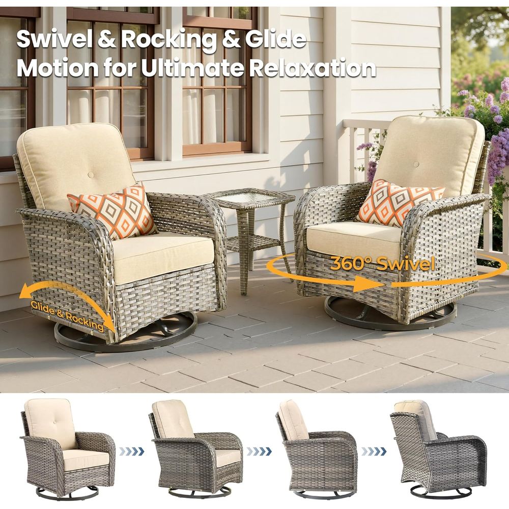 5-delige wicker tuinmeubelense - Outdoor Furniture Loveseat recensie en prijs