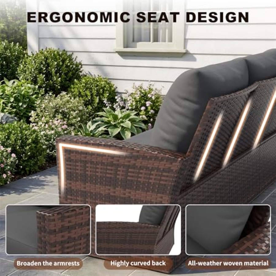 Tuinmeubelset, Buitenmeubelset - Outdoor Furniture Loveseat recensie en prijs