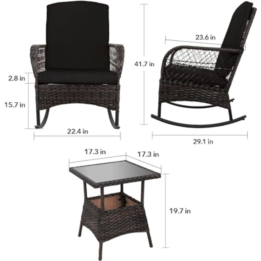 Tuinmeubelset Buiten Rieten St - Outdoor Furniture Loveseat recensie en prijs