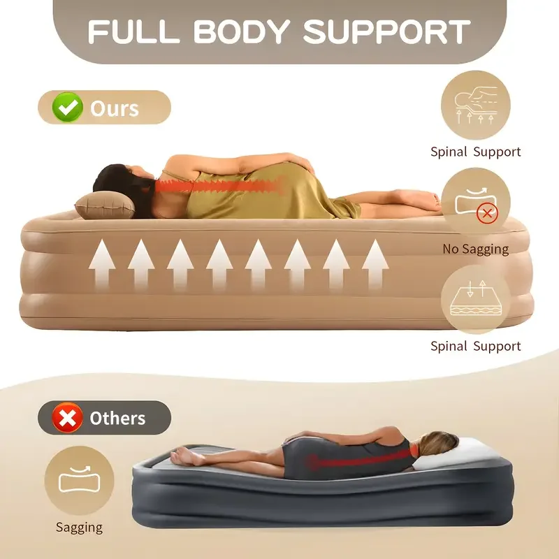 Opblaasbare luxe 2-persoons ca - Outdoor Furniture Luxury recensie en prijs
