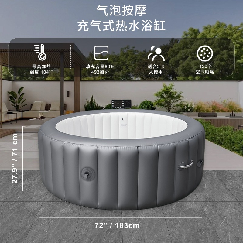 Opblaasbaar SPA-zwembad, opbla - Inflatable Hot Tub recensie en prijs