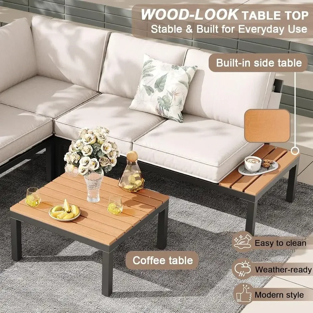 5-persoons tuinmeubelset voor  - Outdoor Furniture Balcony recensie en prijs