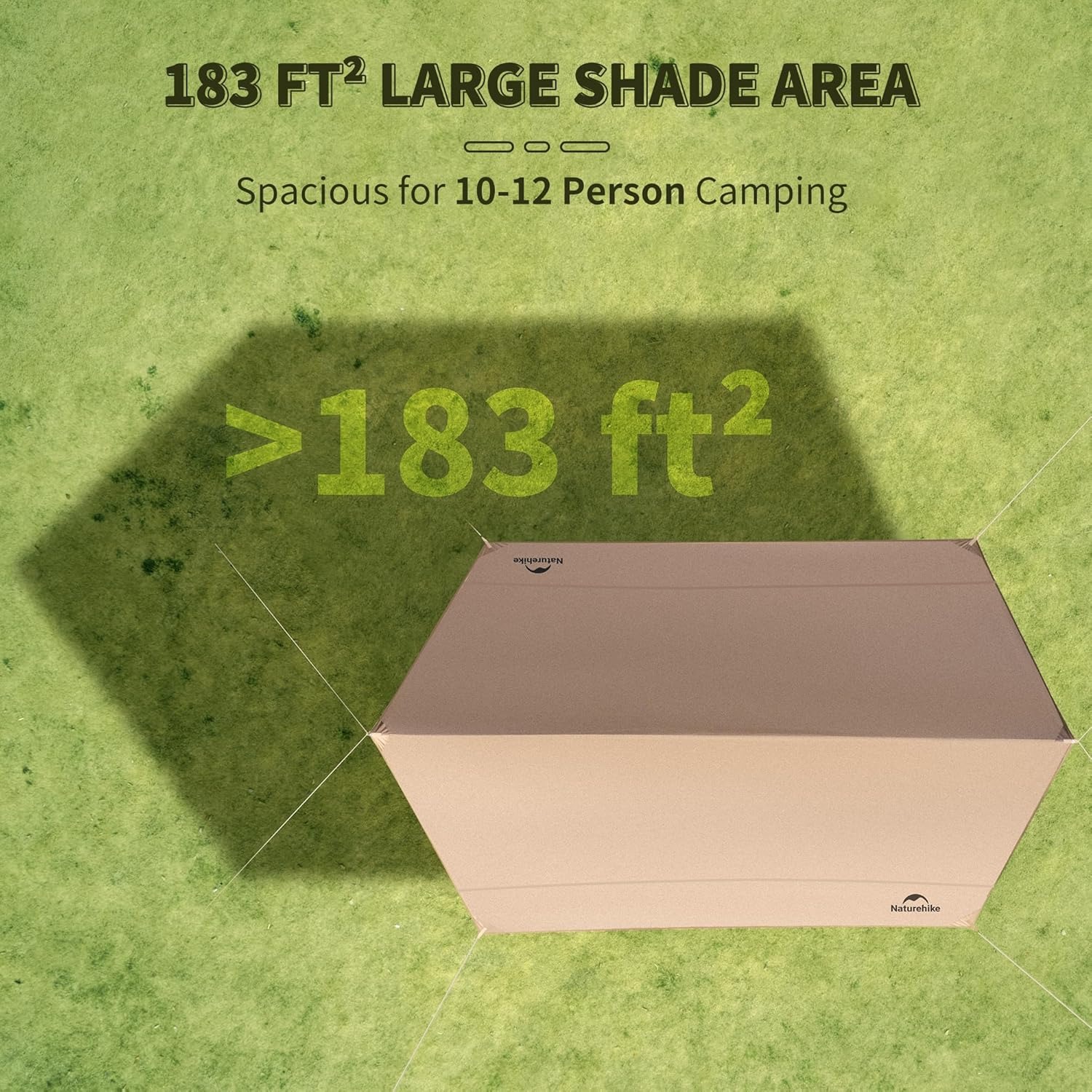 Naturehike Grote Camping Water - Sun Sail Shade recensie en prijs