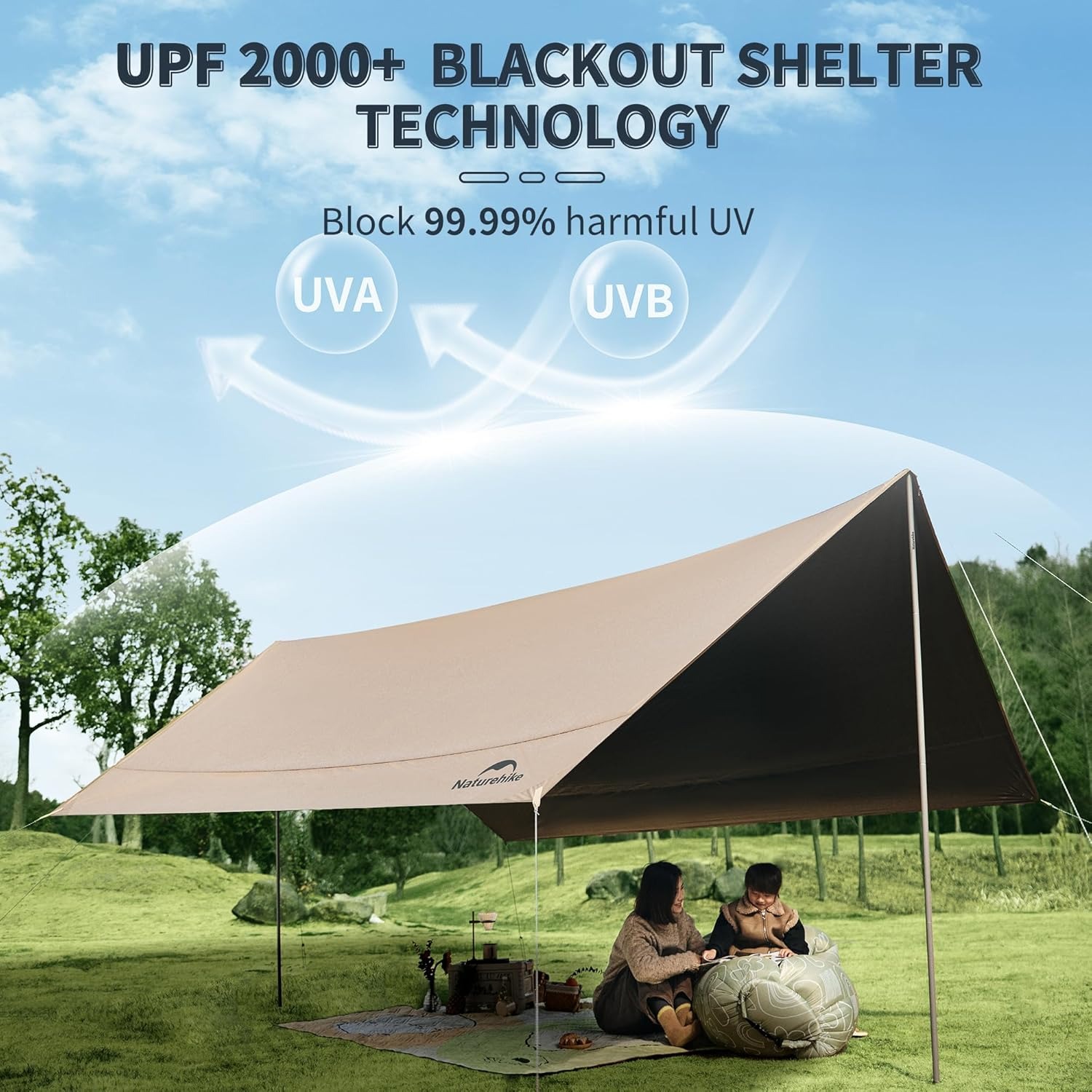 Naturehike Grote Camping Water - Sun Sail Shade recensie en prijs