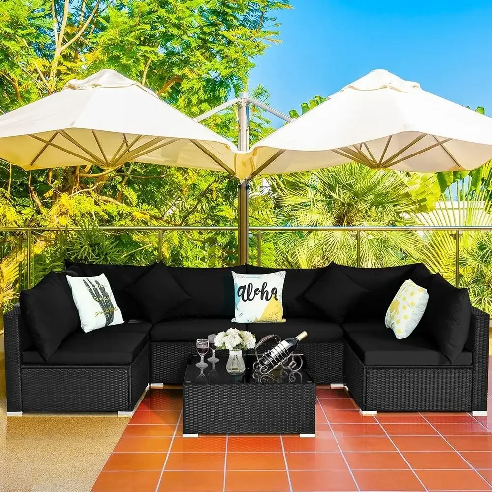 6-persoons buitenmeubelset van - Outdoor Furniture Balcony recensie en prijs